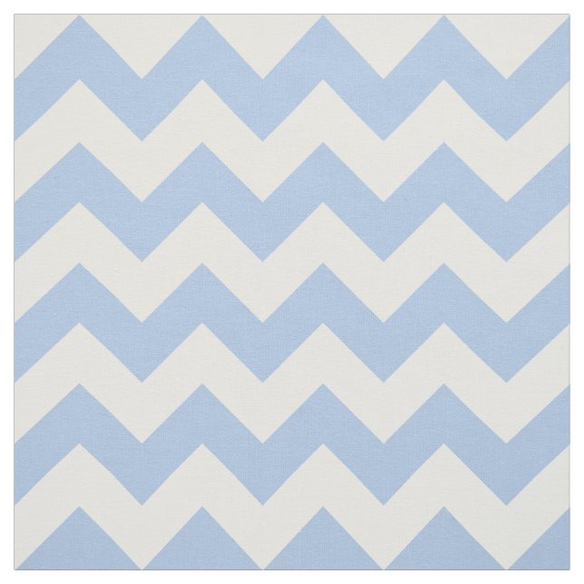 Horizontaler Baby-Blau-u. Weiß-Zickzack Stoff (Muster)