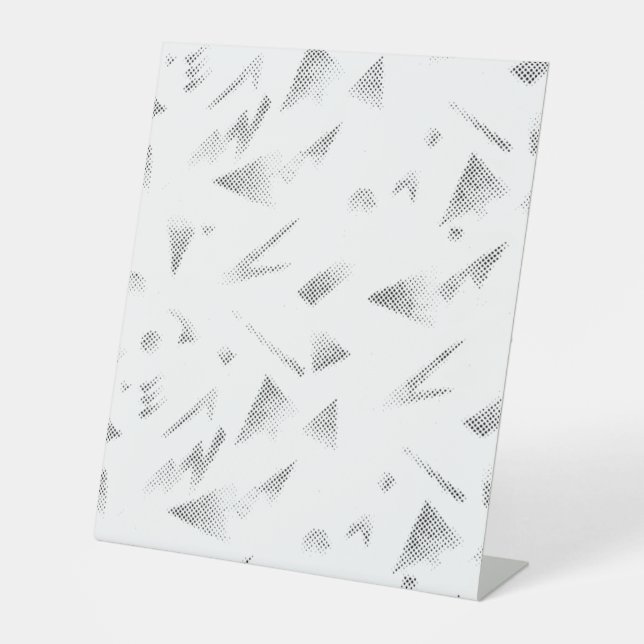 Horizontales, graues Wolkenschild Sockelschild (Vorderseite)