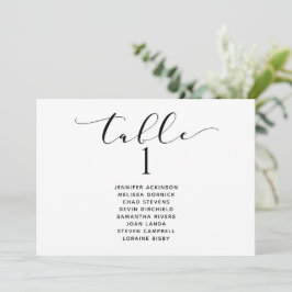 Horizontales Hochzeitstil Einladung