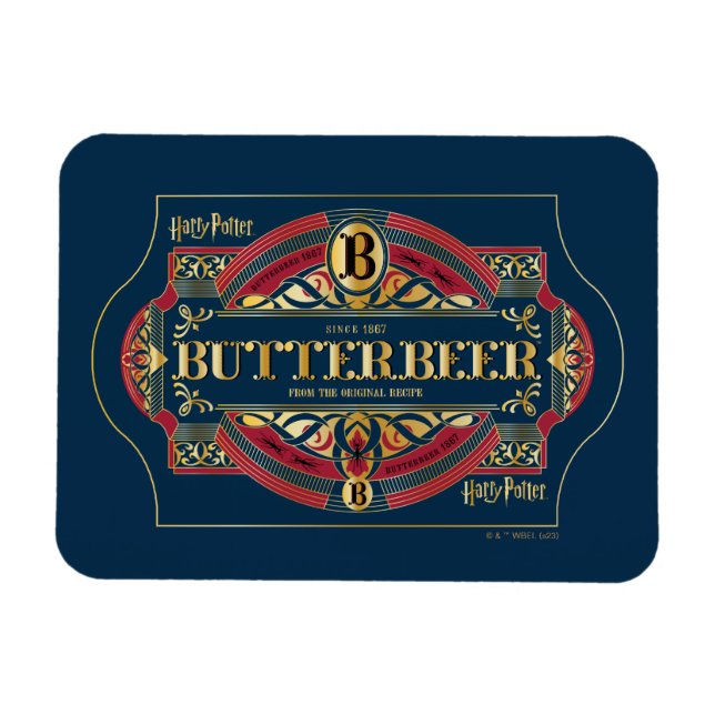 Horizontales Logo "BUTTERBEER™" Magnet (Horizontal)