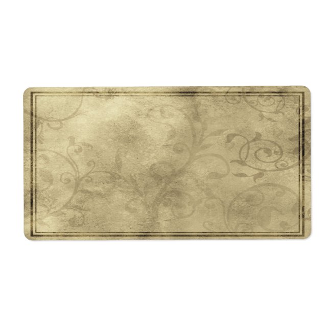 Horizontales Romantisches Apothekenzeichen (Vorne)