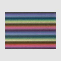 Horizontales, schwarzes Rainbow-Streifenpapier