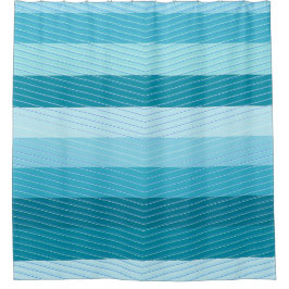 Horizontalfarbton Duschvorhang