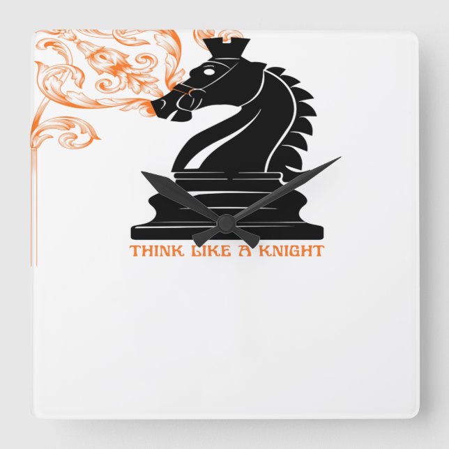 Horloge en Acrylique Quadratische Wanduhr (Vorderseite)