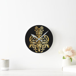 Horloge en Acrylique Round Clock Runde Wanduhr