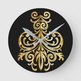 Horloge en Acrylique Round Clock Runde Wanduhr