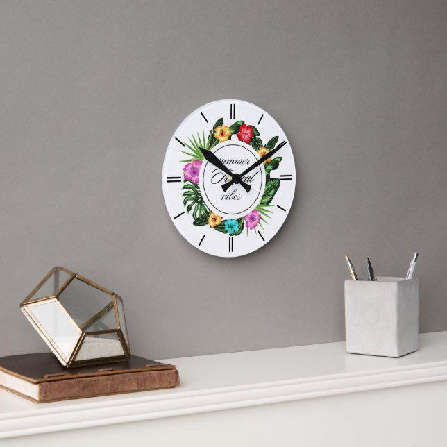 Horloge en Acrylique Runde Wanduhr (Büro)