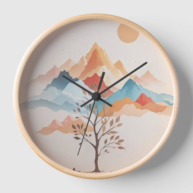 Horloge en Acrylique Uhr (Vorderseite)