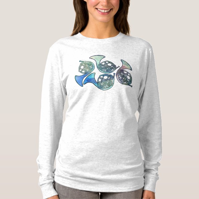 Horn-Band-Klasse T-Shirt (Vorderseite)