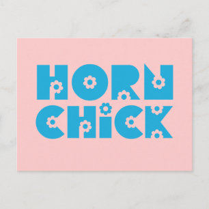 Horn Chick Postkarte