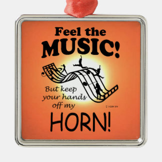 Horn Feel Ornament Aus Metall