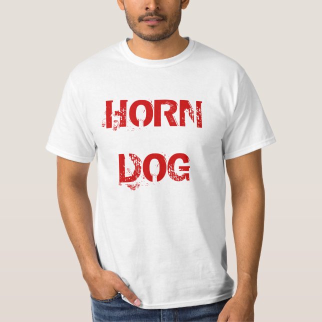 "Horn-Hunde" T - Shirt (Vorderseite)