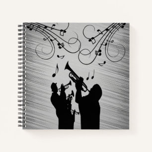 Horn Section Music Design Notizbuch
