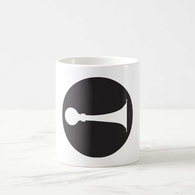 Horn-Symbol Kaffeetasse (Von Creator hochgeladen)