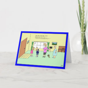 Horn-Tutor-Geburtstags-Karte Karte