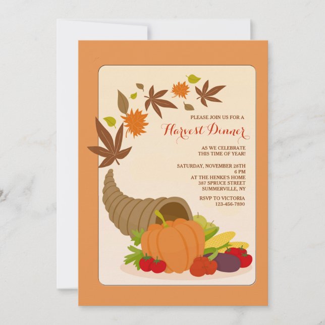 Horn von viel Einladung (Vorderseite)