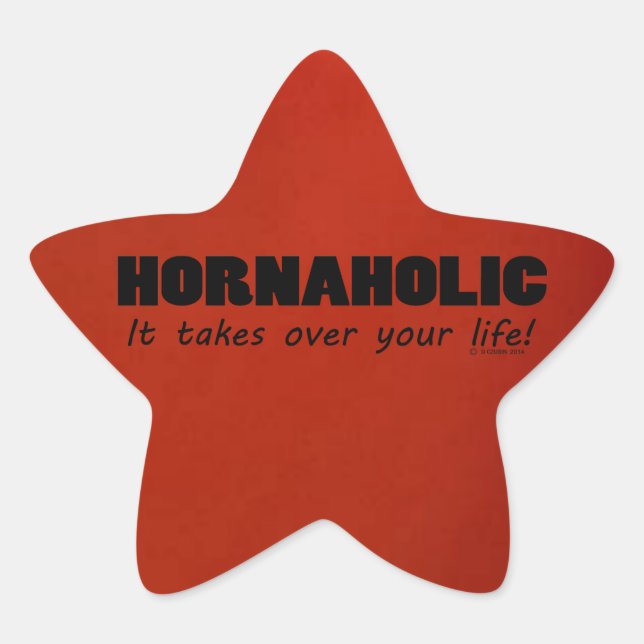 Hornaised Life Star Sticker (Vorderseite)