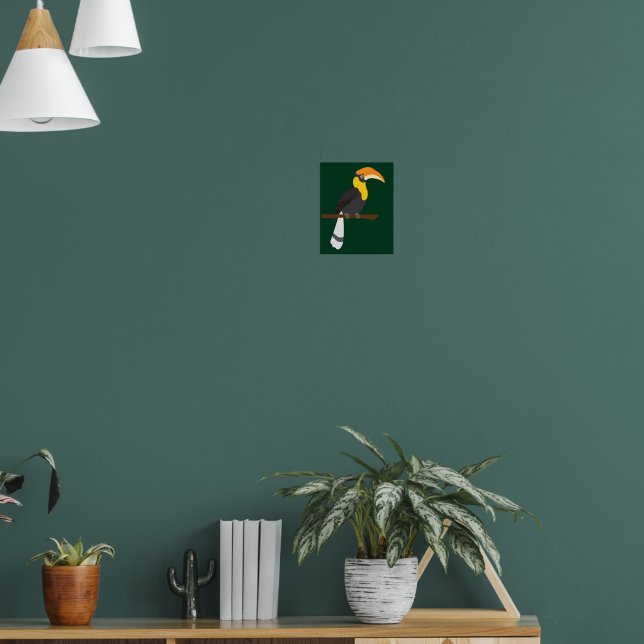 Hornbill Poster (Wohnzimmer 1)