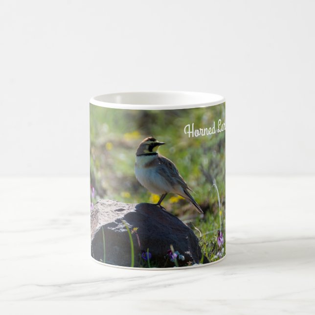 Horned Lark Kaffeetasse (Mittel)