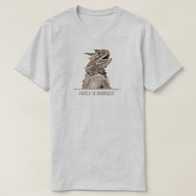 Horned Lizard T-Shirt (Design vorne)
