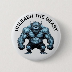 Horned Monster Button