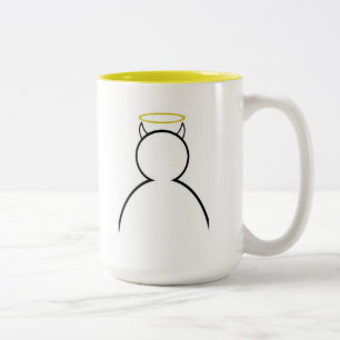 Hörner behalten meinen Halo herauf Tasse