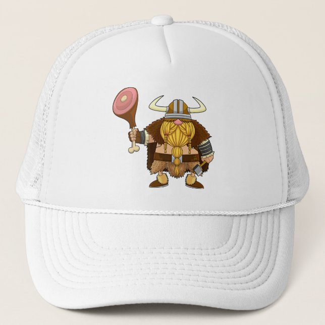 Hörner des Spaßes: Die Wikinger Saga Truckerkappe (Vorderseite)