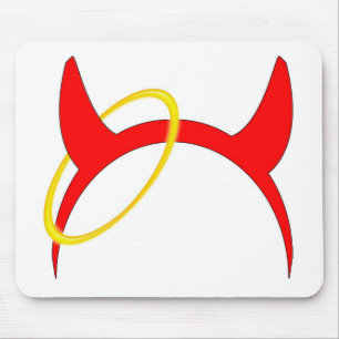 Hörner und Halo Mousepad