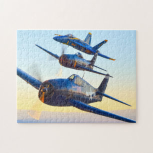 HORNET F6F, F8F und F-18C (11x14 INCH) Puzzle
