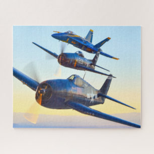 HORNET F6F, F8F und F-18C (16x20 INCH) Puzzle