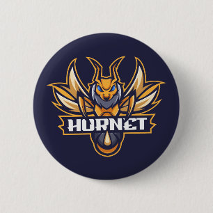 Hornets Mascot-Taste Button