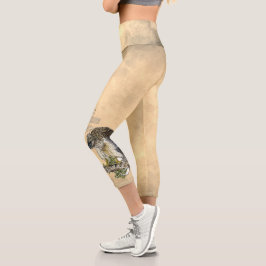 Hornhaut-Artwork vom Aussterben bedrohter Philippi Capri Leggings