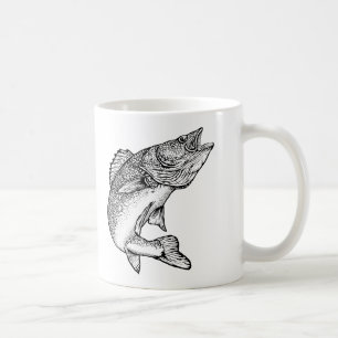 Hornhautfleck-Fische Tasse