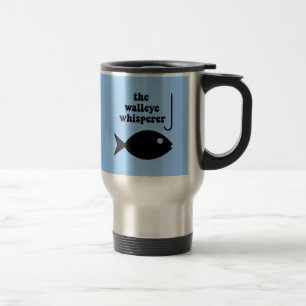 Hornhautflecke Whispererfischen Reisebecher