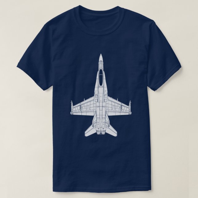 Hornisse F-18 T-Shirt (Design vorne)