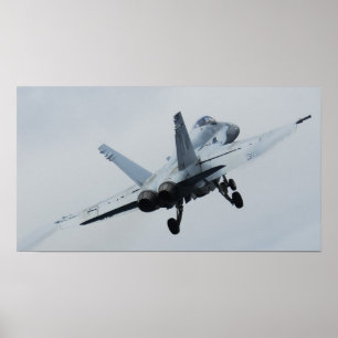 Hornisse F/A-18 Poster