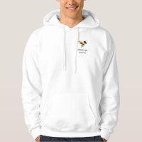 HornissenHoodie - doppeltes Logo