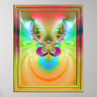 Horns of Hathor Variation 2 Art Print Poster