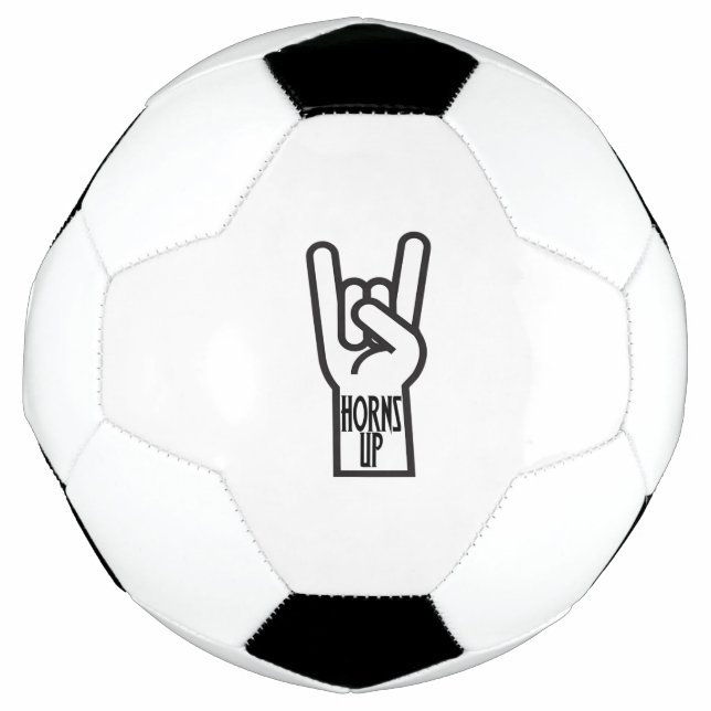 Horns Up Fußball (Vorderseite)