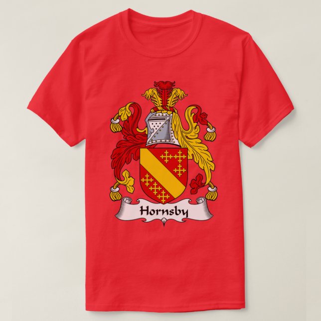 Hornsby-Familienwappen T-Shirt (Design vorne)