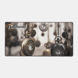 Horologin Clock Watch Personalisiert Schreibtischunterlage