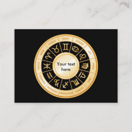 Horoscope Mandala Visitenkarte