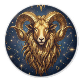 Horoscope Sign Aries Astrology Keramikknauf