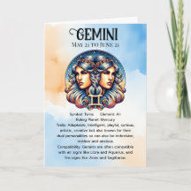 Horoscope Sign Gemini | Geburtstag