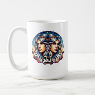 Horoscope Sign Gemini   Twins Astrologie-Zeichen Kaffeetasse
