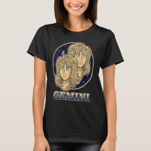 Horoskop Ascendant Gemini Zodiac Sign Gel T-Shirt