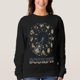 Horoskop Ascendant Zodiac Sign Scorpio Sweatshirt