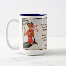 Horoskop: FISCHE (G veranschlagt) Zweifarbige Tasse