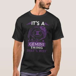 Horoskop Gemini Astrologie Zodiac Zeichen T-Shirt
