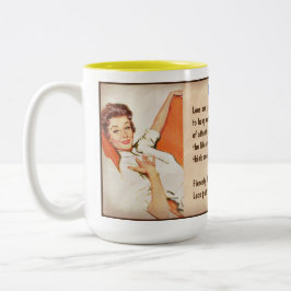 Horoskop: LEO (mit G) Zweifarbige Tasse